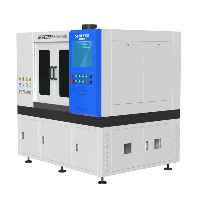 Senfeng FLK New Bestseller SF-P600 High-Precision Fiber Laser Cutting Machine for Stainless Steel Sheet Metal Cutting