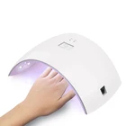 Uv Lamp Nail Lamp Uv Led Dryer XZMUV High Quality 9C Professional 24w Led Uv Nail Lamp Portable Stand Nail File Nail Dryer