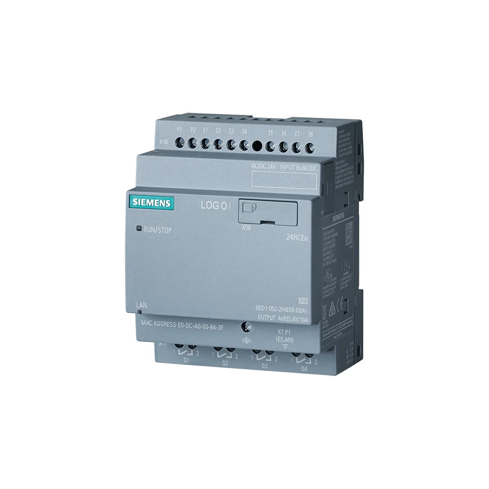 Logo Logic Module  6ED1052-2HB08-0BA1 24RCEO SV/E/A Programmable Logic Controller Components Siemens Plc System