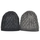 Winter Hats Hat Fashion Knitted Winter Wool Hats Customized Adult Striped Knitting Hat