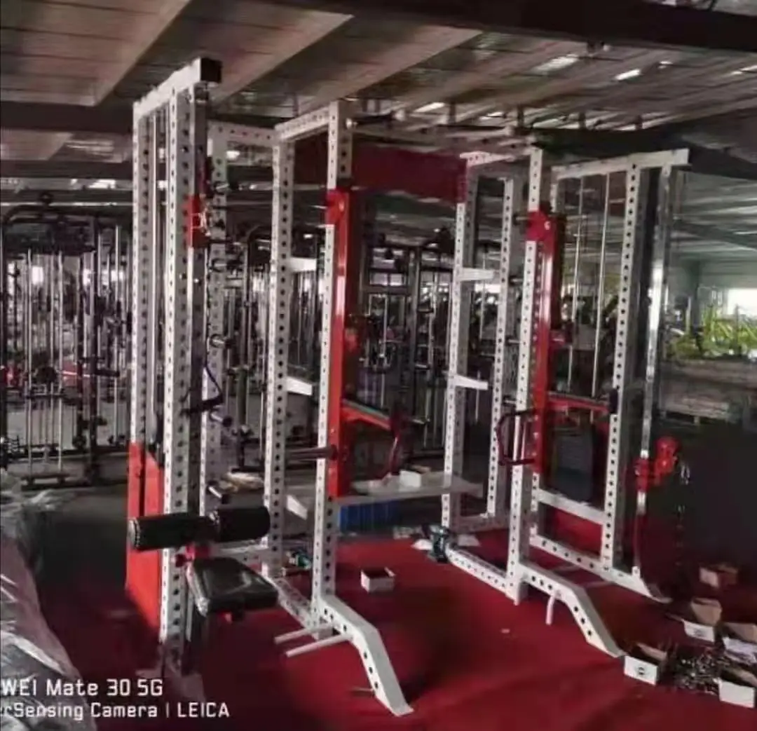 Multi Functional Trainer Gym Fitness Equipment Power Cage Multi Power Rack Smith Machine