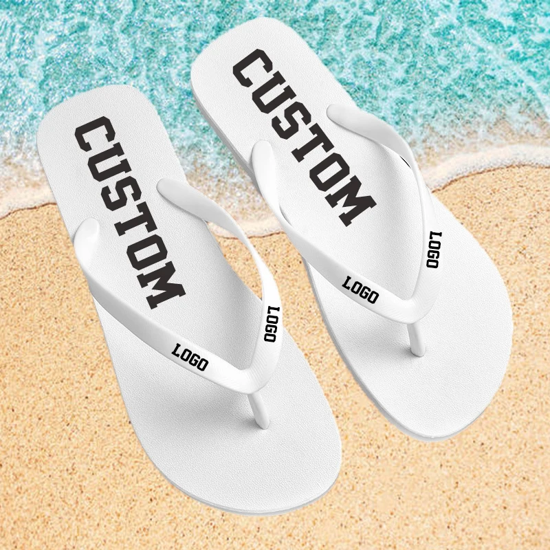 personalized flip flops