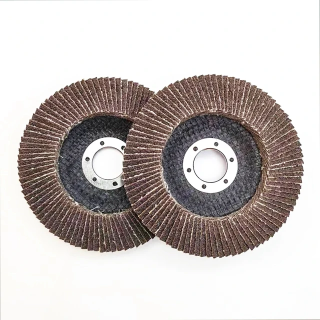 4.5" Inch Flexible Abrasive Manufacturer Factory Grinding Flap Disc  Zirconia  FlapDisc For Metal Grinding