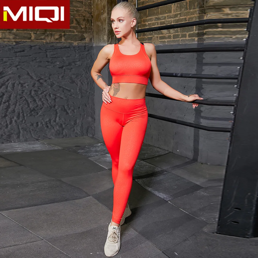 Black And Red Gym Leggings