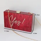 Clutch Purses Pearl Acrylic Clutch Vintage Woman Red Customized Name Letter Bags Women Handbags Ladies Purses