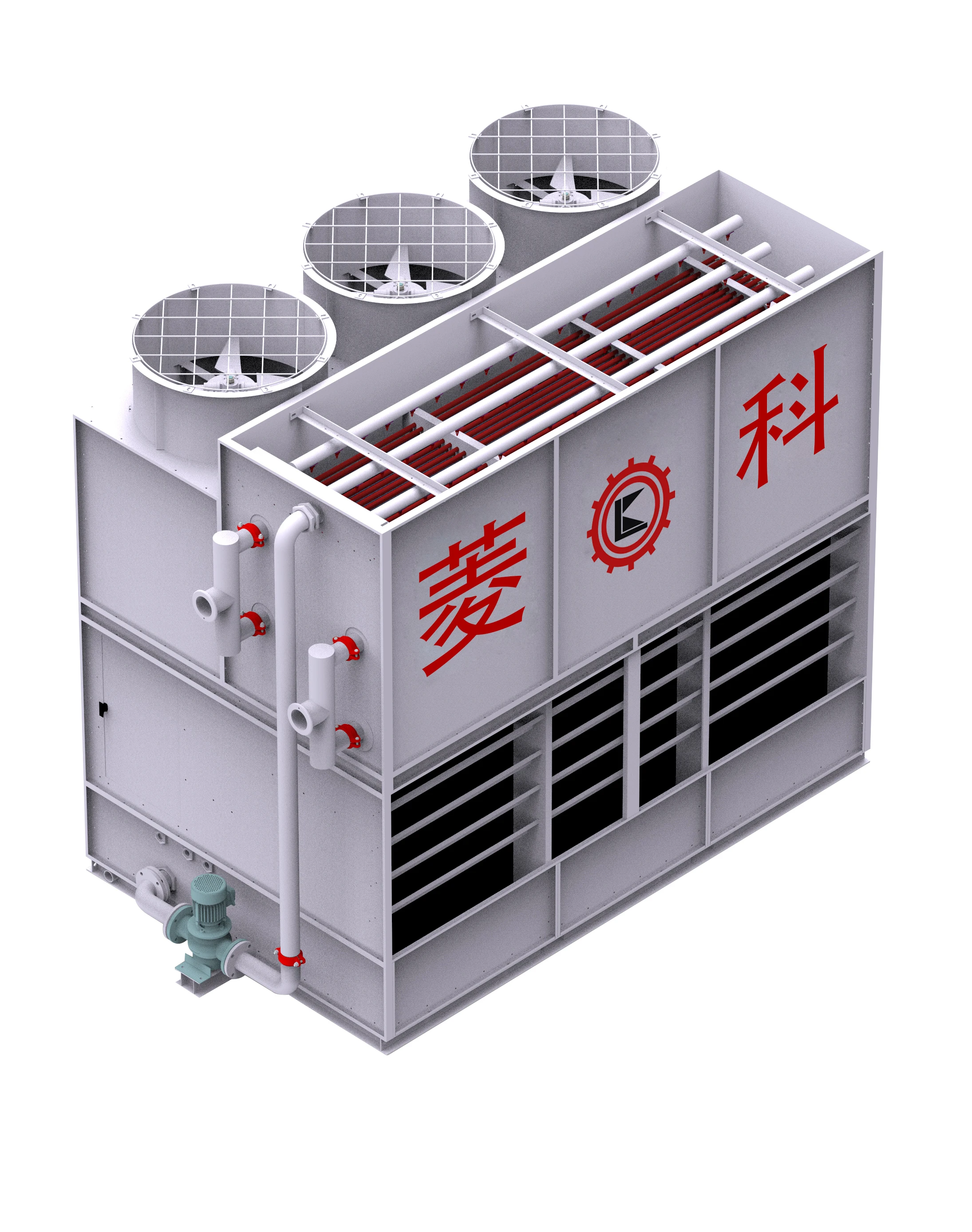 Evaporative Condenser, Stailess Steel, ISO - detail 2