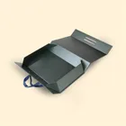 Box Custom Luxury Folding Gift Box Classic Black Large Magnetic Presentation Gift Box