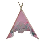 House Indian Tent High Quality Custom Toy Indian Tent Play House Kids Pink Teepee Play Tent For Indoor And Outdoor