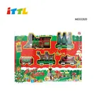 Train Toy Sets Train Toy Train Set 19pcs Battery Operated Classical Train Plastic Electric Toy Train Sets With Light