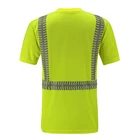 T-shirt Reflective Tshirt Customized Workplace Safety Reflective Green T-shirt