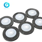 Color Wheel Red Black Abrasive Color Non Woven Nylon Fiber Wheel For Polishing