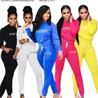2 Piece Pants Set Blank Sweat Tracksuit Wholesale Custom Logo OEM Hand Tag Collar Tag Customization Factory Direct RS00179