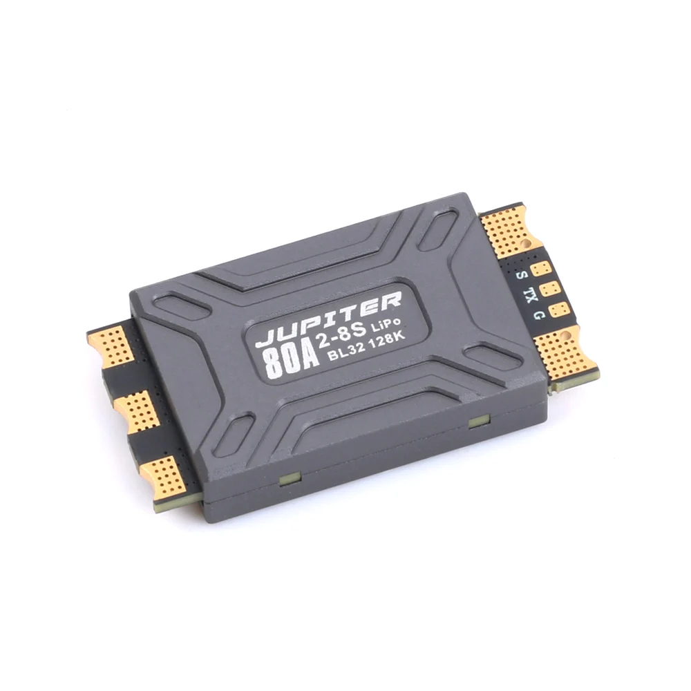 High Quality HOSHI Skystars Jupiter SL80A Single 80A ESC G071 BLHELI32 2-8S LIPO NO BEC for FPV X-Class Drones Accessories Parts