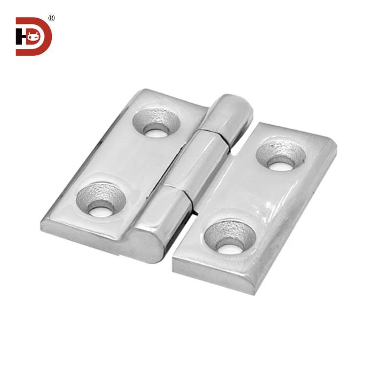 Stainless Steel 304 Heavy-duty Thick Hinge with Strong Heavy-duty Industrial Hinge 40/50/60mm High Load-bearing Capacity factory