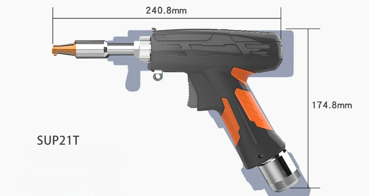 Hot Sale 2000W Fast Speed 5 in 1 Fiber Laser Welding Cleaning Cutting Machine With Small Machine Body Can Move Easily
