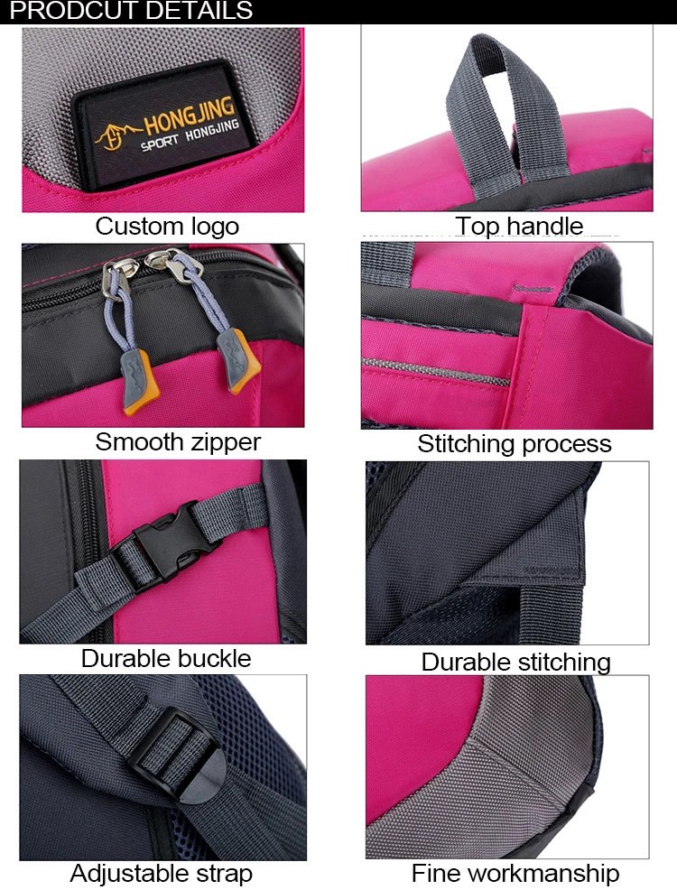 Wholesale Sports Backpack Lightweight Waterproof Teenager Schoolbag Outdoor Workout Large Capacity Bag