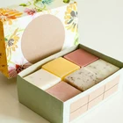 Bar Soap Handmade Soap Bar Amazon Hot Sale Wholesale Cheap Private Label Organic Handmade Green Bar Bulk Soap Set