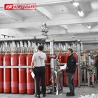 CO2 Gas Fire Suppression System Fire Extinguishing Control Systems With Accessories