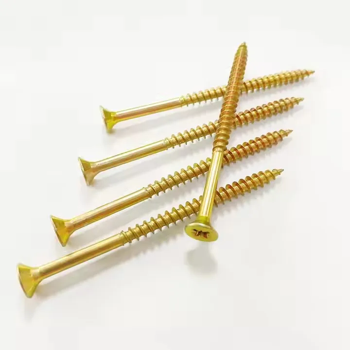 High-quality Galvanized Fiberboard Screws and Chipboard Screws of Various Specifications, Sold Directly by the Manufacturer. factory