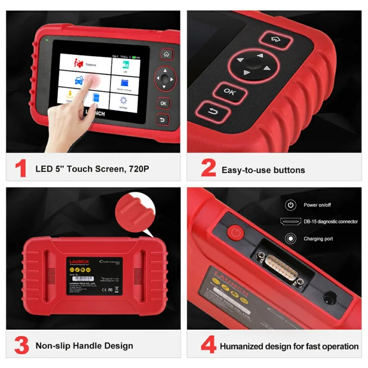 Launch Crp123x Crp 123x Obd2 Diagnostic Tool Eng Abs Airbag Srs At