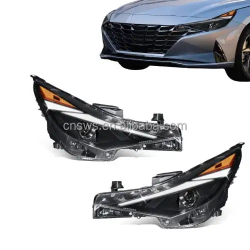 Produkt Autozubehör für Hundai Elantra Halogen-LED-Scheinwerferlampe für Hyundai Elantra 2021 2022-35