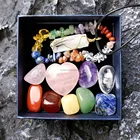Crystal The Essential Crystal Collection Gift Set Crystal Starter Kit 7 Chakra Crystal Set Reiki Stone Set