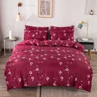 Duvet Sheet Set Fresh Flowers Style Bedding Duvet Cover Pillowcase Without Sheet Set