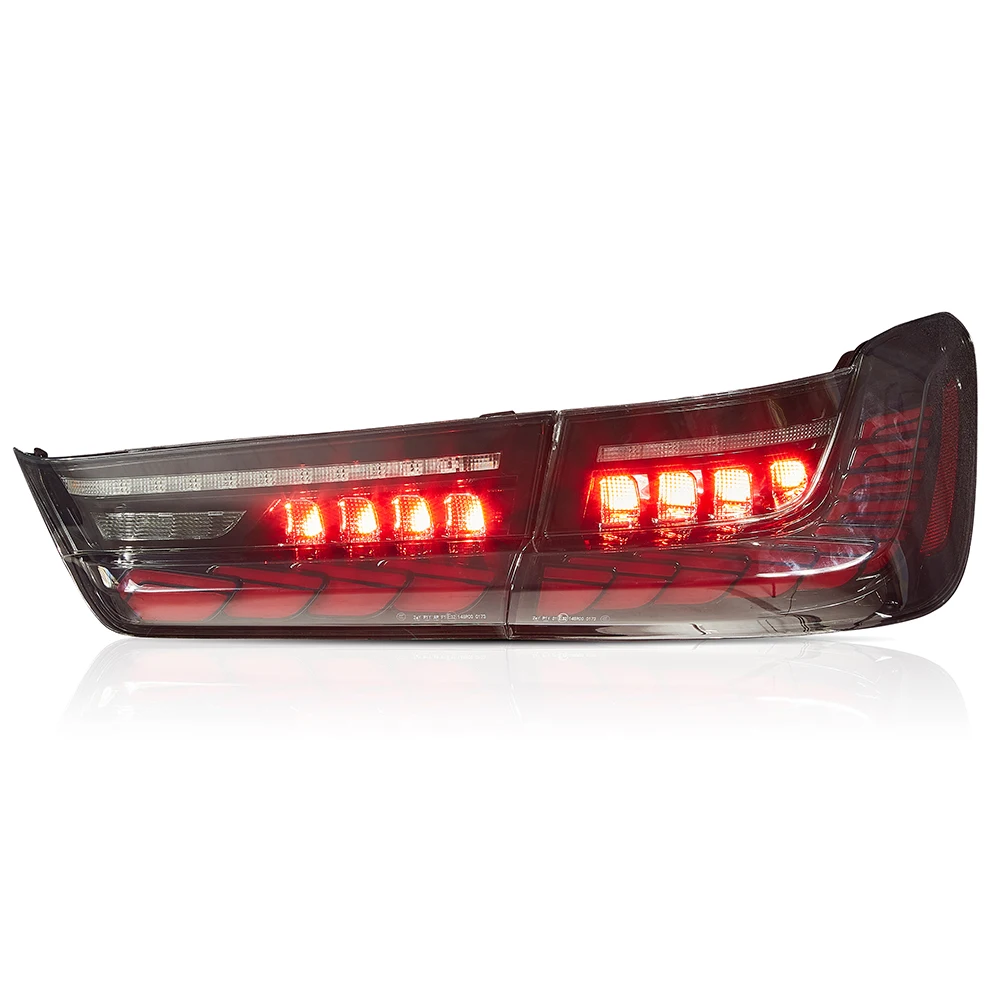 product modified dragon scale style led taillight tail light for bmw 3 series g20 320i 2019 taillight assembly g80 lci rear lights-11
