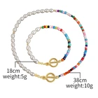 Jewelry Acrylic ROXI Fashion Choker Necklace Jewelry Bohemian Acrylic Flower Smiley Face Pearl Beaded Necklace