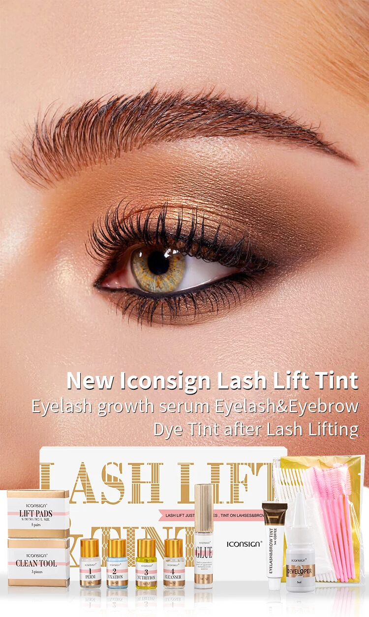 Iconsign Lash Lift And Tint Kit Lash Dye And Brow Dye Lift Tint