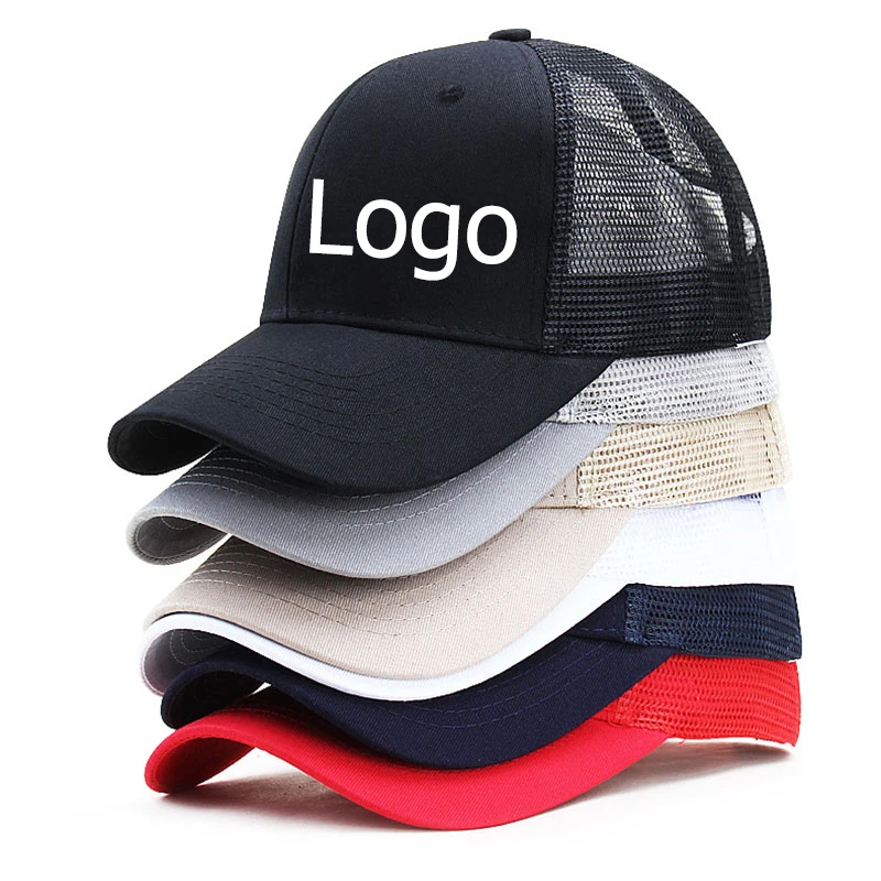 custom hats mesh