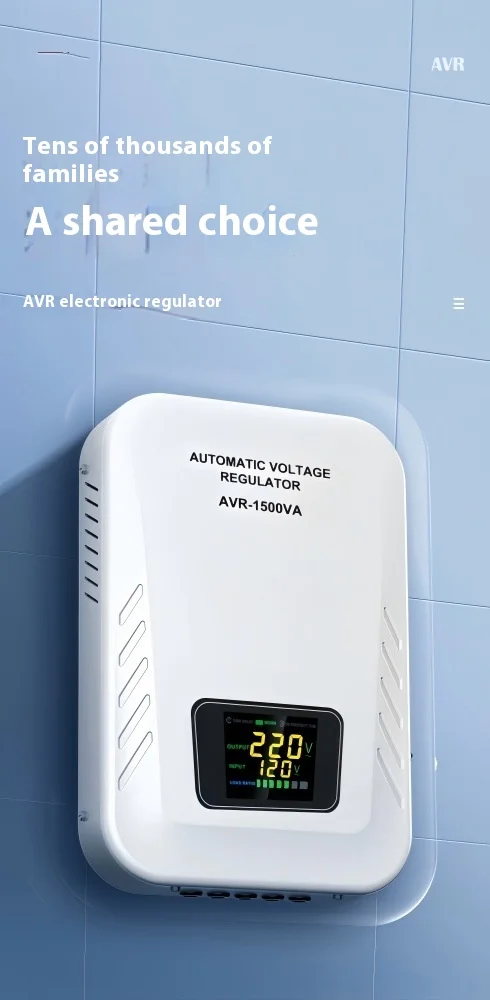 product direct supply avr series 1000va single phase 220v ac household stabilizer digital display overvoltage protection for air-6