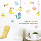 Pvc Stickers Pvc Cute Cartoon Waterproof Self Adhesive PVC Wall Stickers For Kids Room