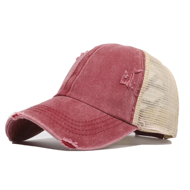 women's distressed trucker hats wholesale