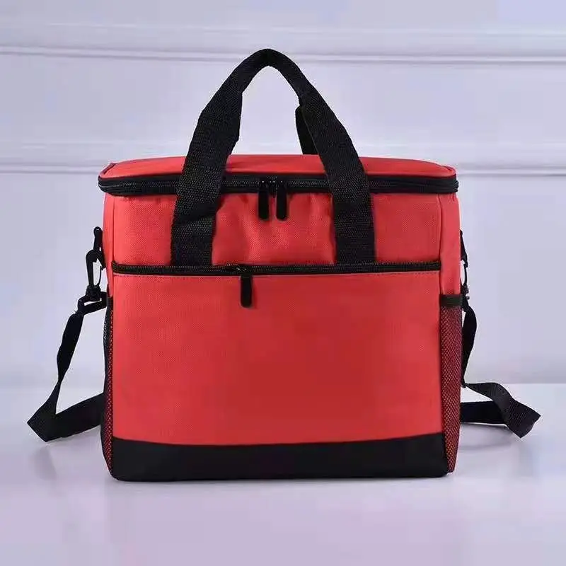 Hot sale eco friendly custom tote oxford waterproof camping thermal insulated cooler beach bag lunch box
