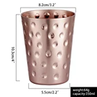 Cup No KLP New Product 2020 Hammered Coffee Beer Aluminum Drinking Cup With No Handle