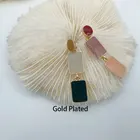 Earrings New Stylish Gold Color Metal Needle Enamel Jewelry Earrings For Women Drop Earrings