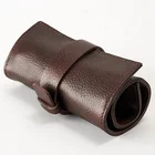 Watch Holder CHANGRONG Custom Luxury Multifunction Men Travel Watch Holder Watch Roll Leather