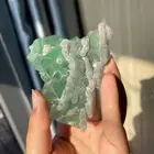 Rough Stone Wholesale Natural Rough Quartz Stone Mineral Specimen Healing Raw Crystal Green Fluorite Cluster