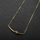Knot Necklace New Arrival Gold Plated 18K Gold Designer Knot Pendant Necklace Stainless Steel Women Jewelry