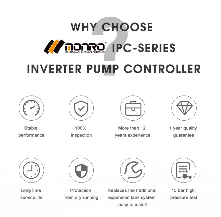 Pressure Control Water Pump, ARRIVAL, Inverter, IPC-01 - detail 6