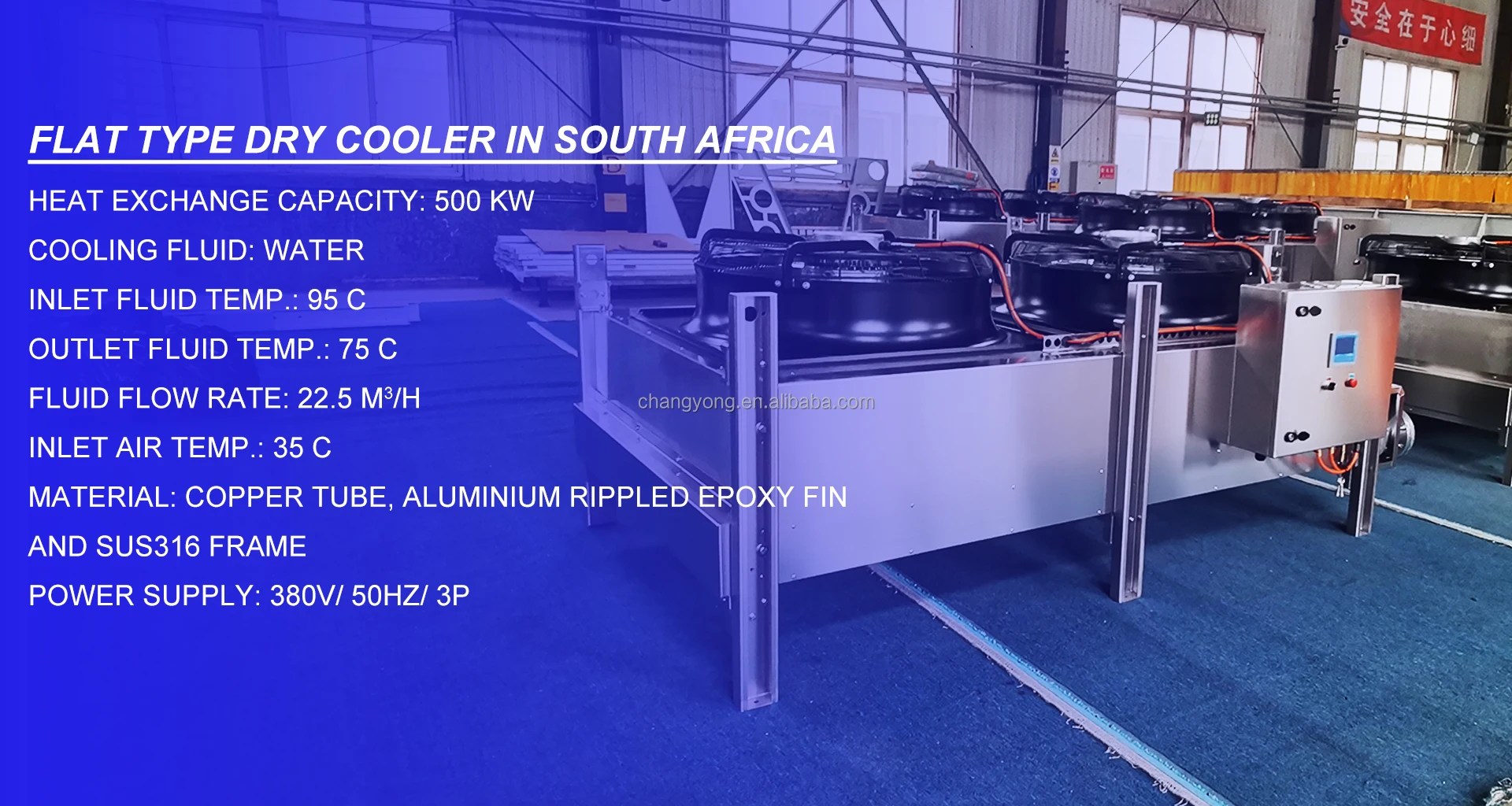 Adiabatic Cooler, Stainless, Steel - detail 8