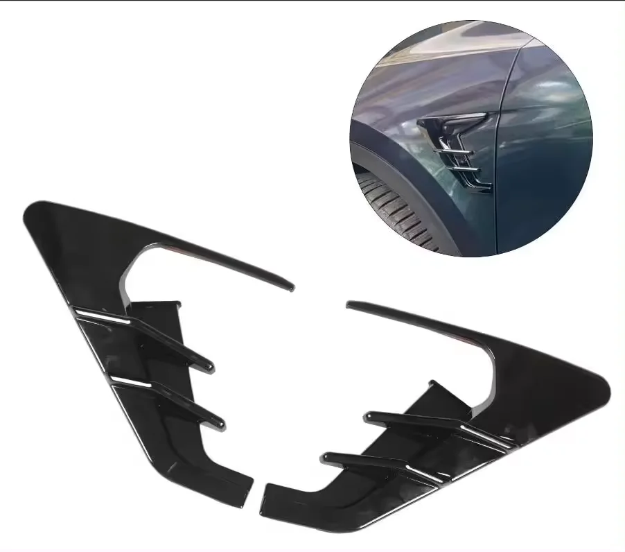 Carbon Fiber Side Vents Air Mirage Fender Car Rear Window Louver