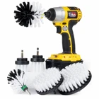 Cleaning Drill Brush Set Cleaning 6pcs/set Drill Brush Scrub Pad Sets For Outdoor And Indoor Surface Cleaning