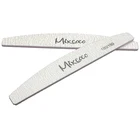Mixcoco Printed Logo Nail File 100/180 Double Size Emery Board Half Moon Nail Buffer Nail Art File