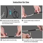 Wire Wrap 650pcs Heat Shrink Tubing Black Innhom Heat Shrink Tube Wire Shrink Wrap Ratio 2:1 Electrical Cable Wire Kit Set