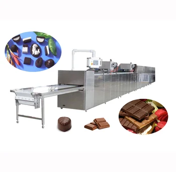 175-1 Automatic Chocolate Moulding Depositor Machine Chocolate Molding Filling Making Manufacturing Machine Line