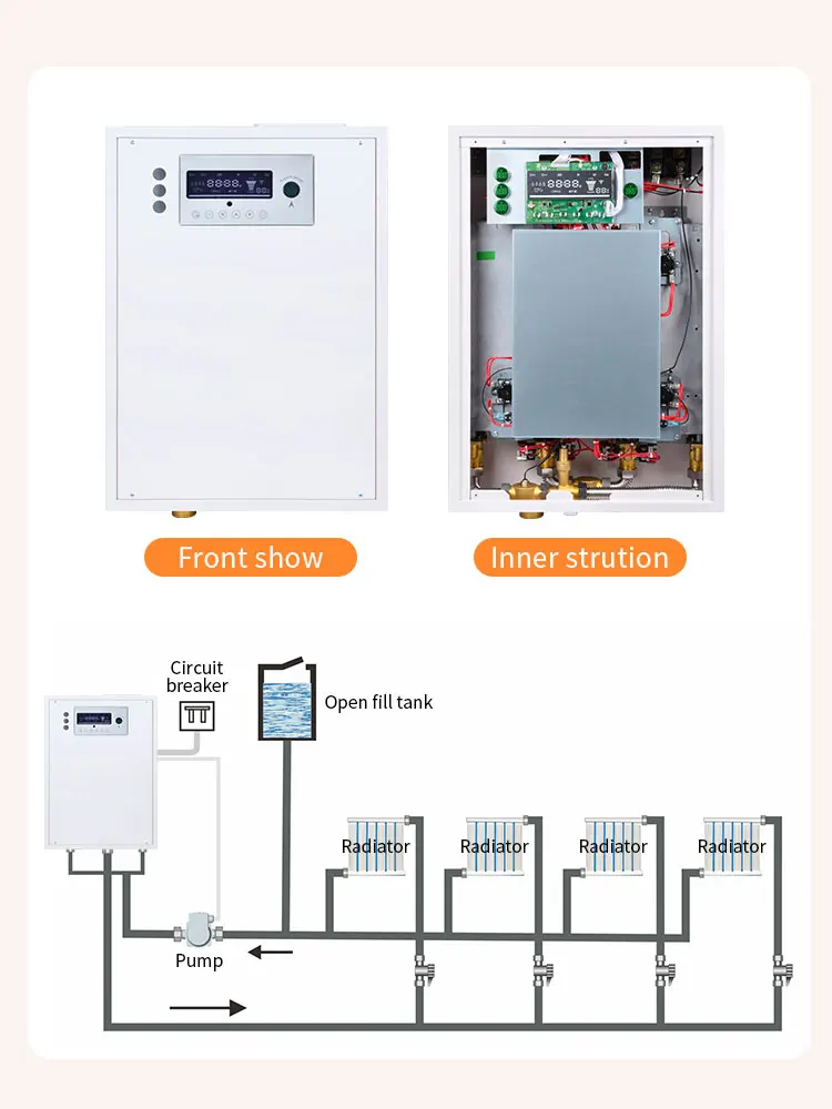 Electric Boiler, 380V, 100KW - detail 34