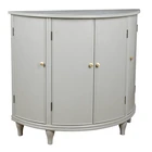 Wood Furniture Home Decorative Vintage Half-Round Sideboard Reclaimed Wood Living Room Furniture Cabinets Design