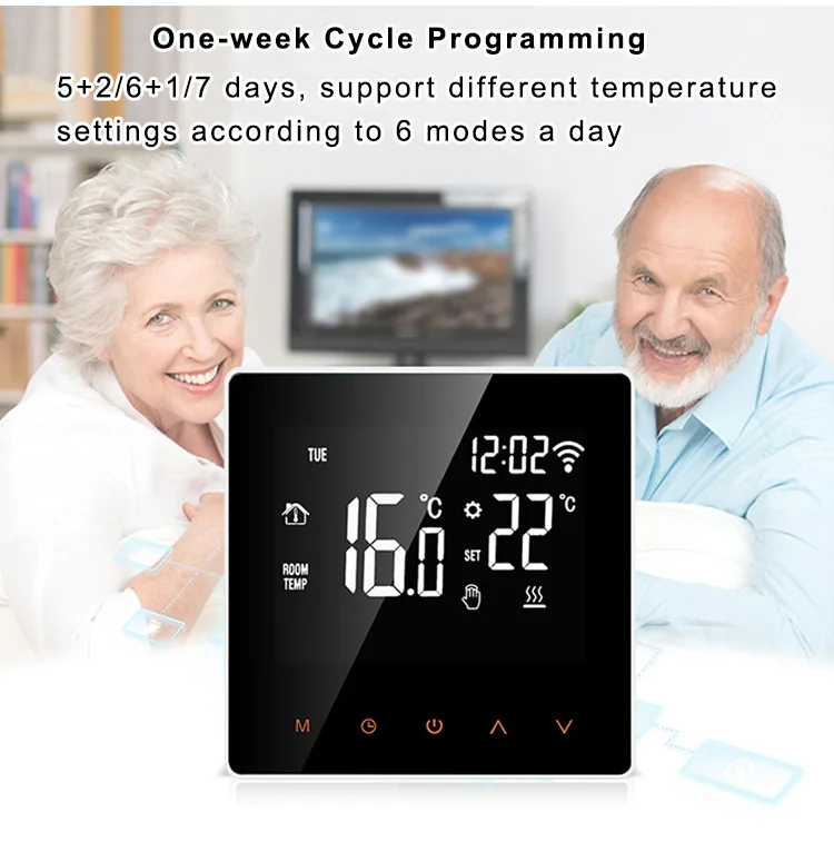 Floor Heating Wall-hung Boiler, LCD, 100-240V, SUM - detail 8